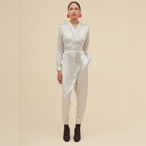 Rachel Comey 100% silk jumpsuit size 0